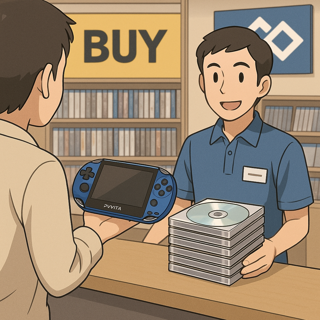 PSVitaとCDをGEOに売りに行った話