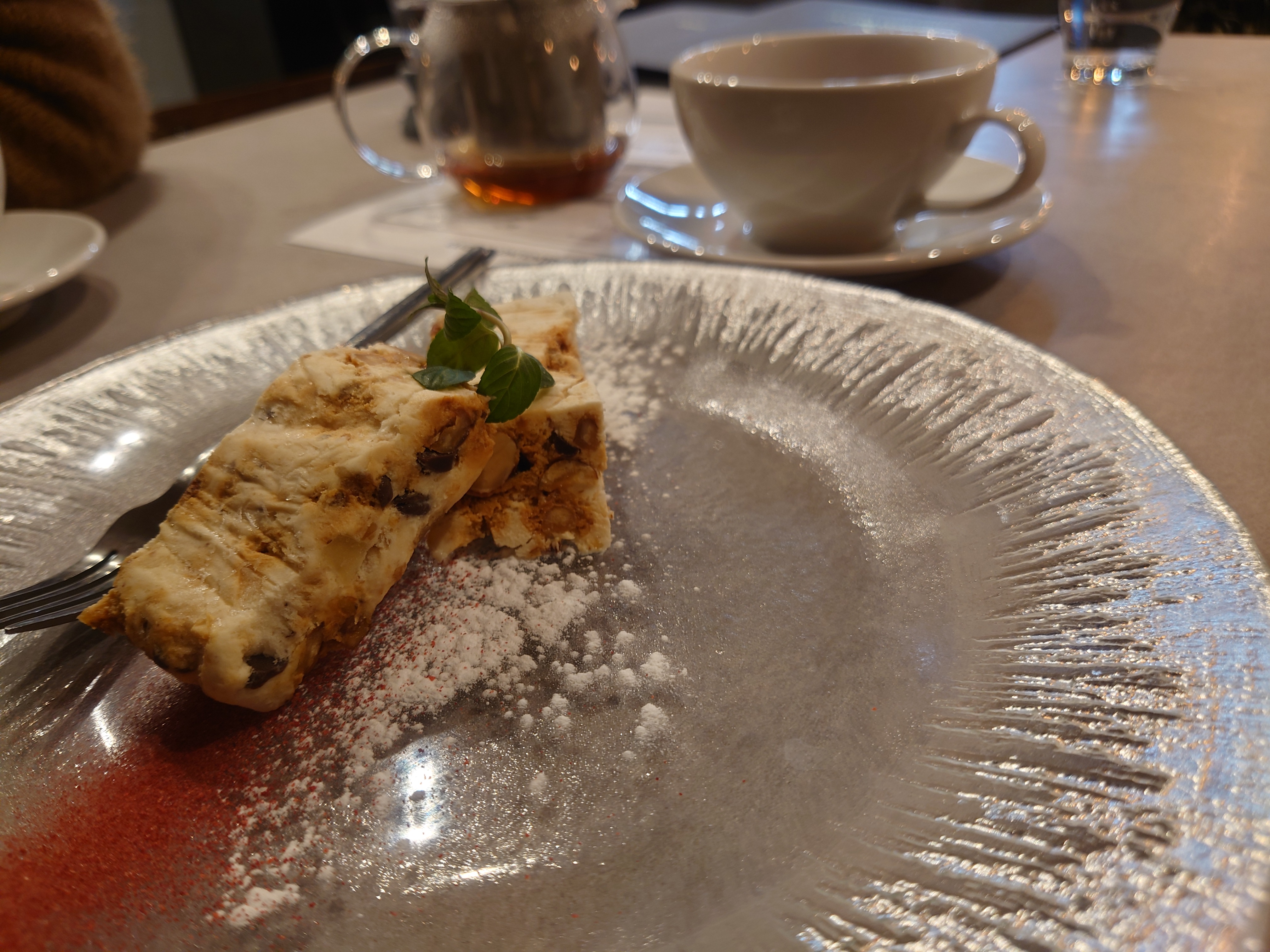 デザートのアイス