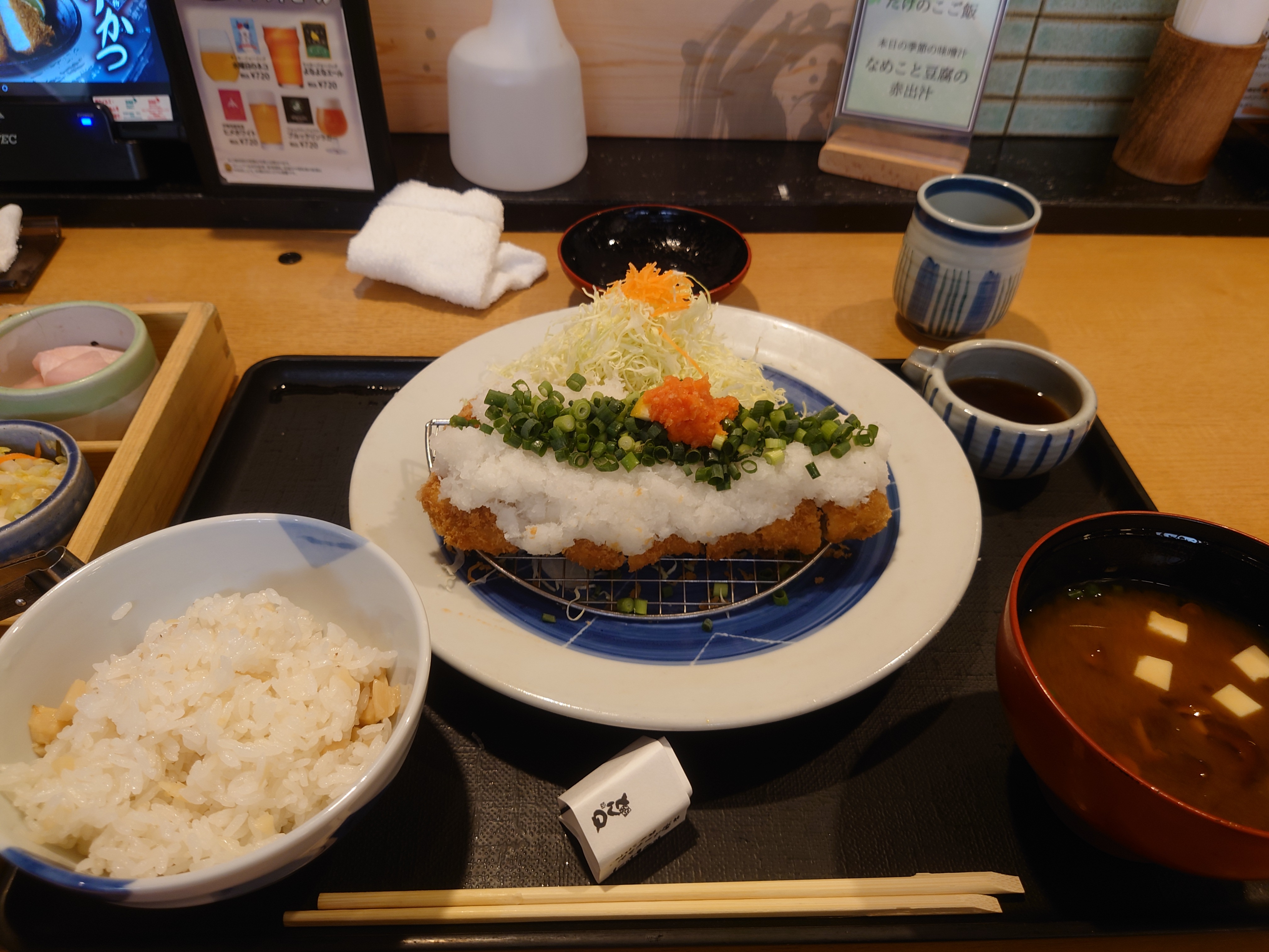 とんQのおろしとんかつ