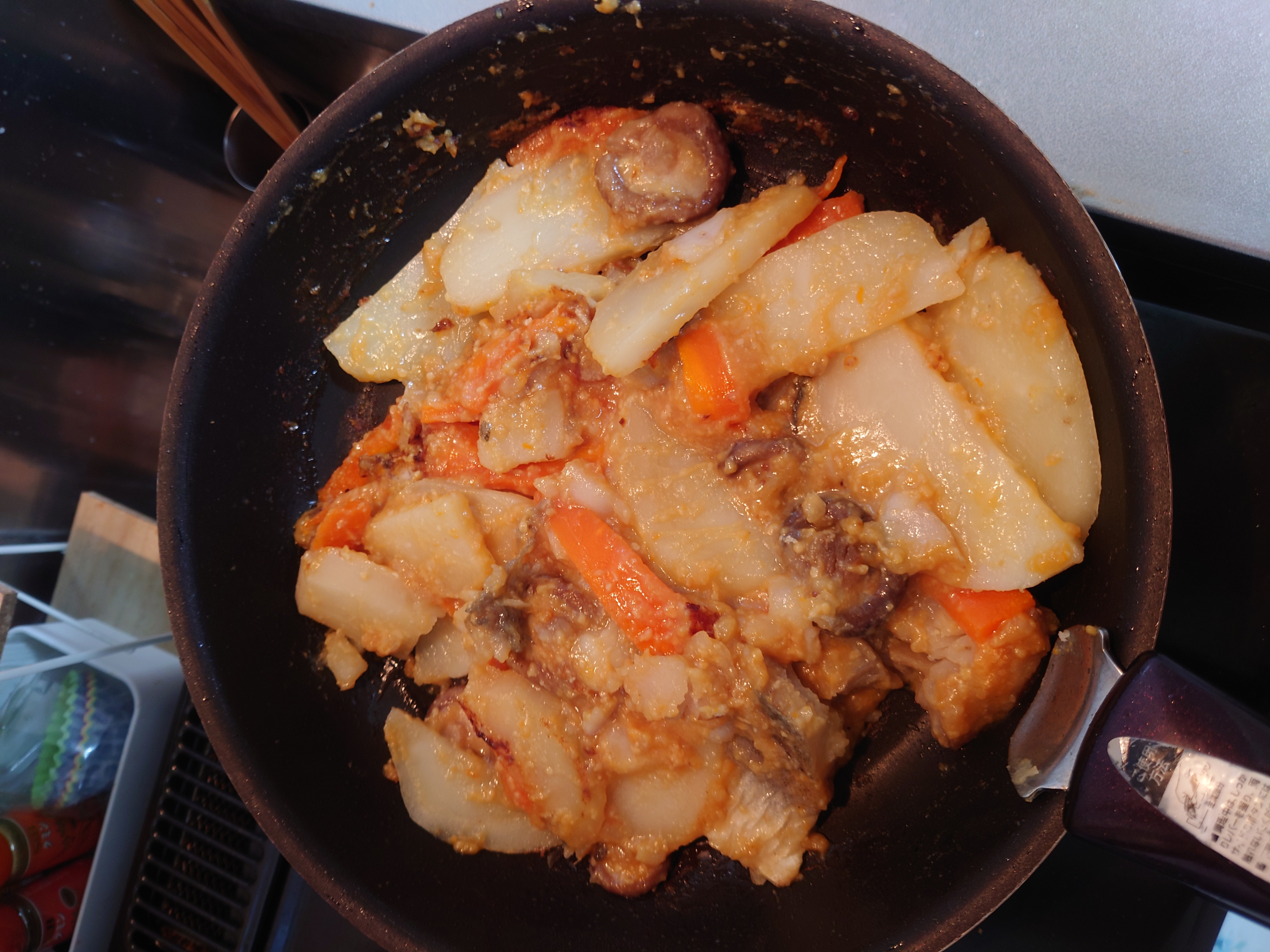 味噌炒め