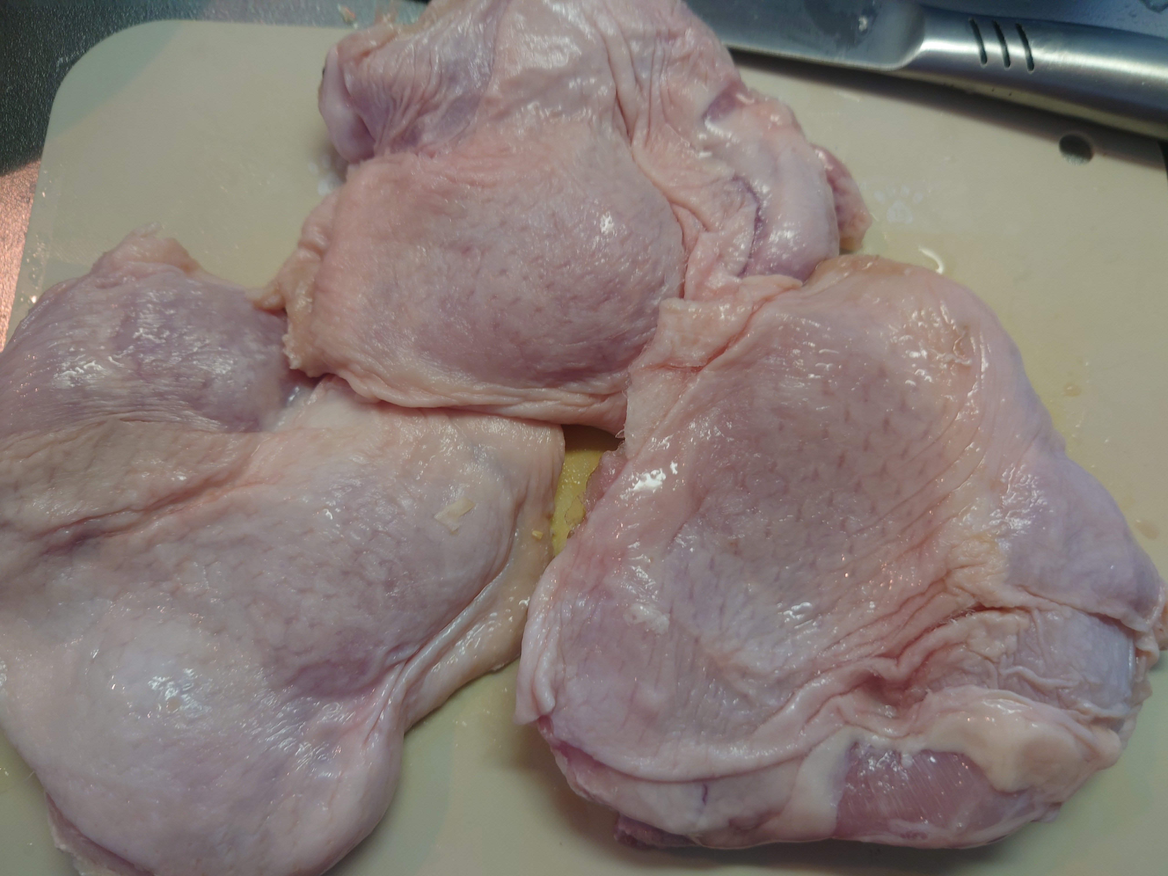 鶏肉カット