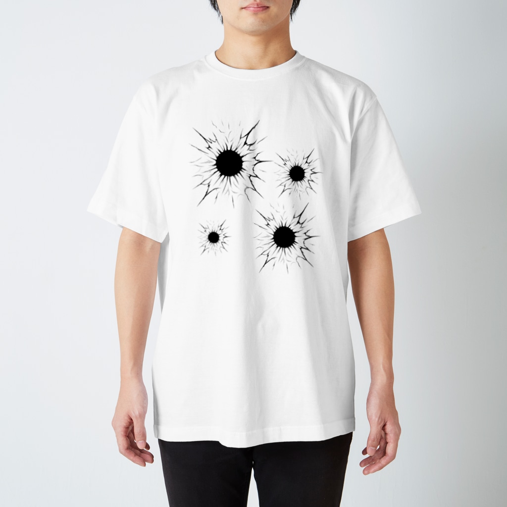 弱点ここTシャツ