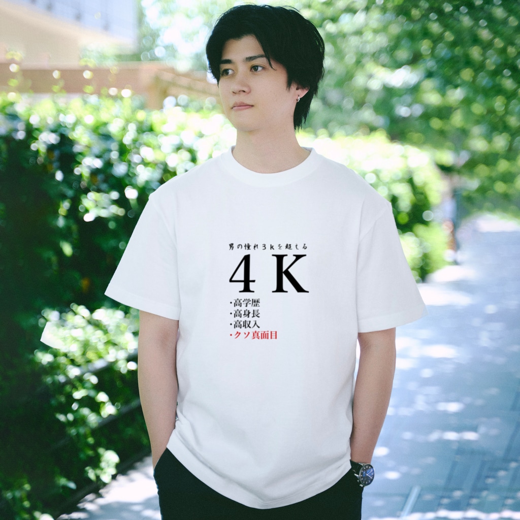 【ネタ極振りTシャツ】3K・4Kシリーズ